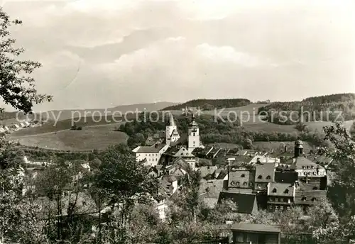 AK / Ansichtskarte Schwarzenberg Erzgebirge Panorama Kat. Schwarzenberg