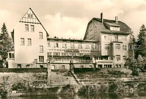 AK / Ansichtskarte Schierke Harz FDGB Erholungsheim Hermann Gieseler Kat. Schierke Brocken