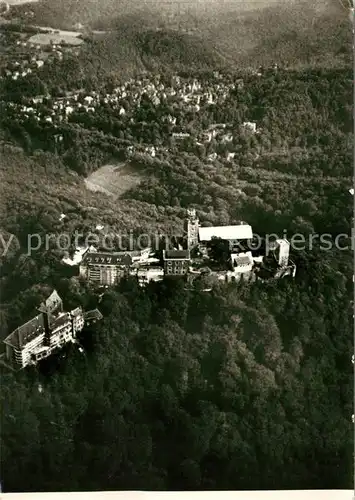 AK / Ansichtskarte Eisenach Thueringen Fliegeraufnahme Wartburg Kat. Eisenach