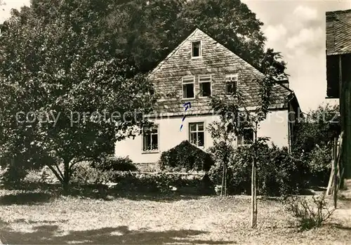 AK / Ansichtskarte Gruenbach Vogtland Altes Forsthaus Kat. Gruenbach Vogtland