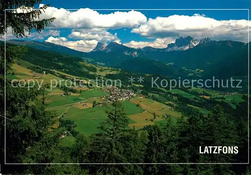 AK / Ansichtskarte Latzfons Klausen Peitlerkofel Aferer Geisler 