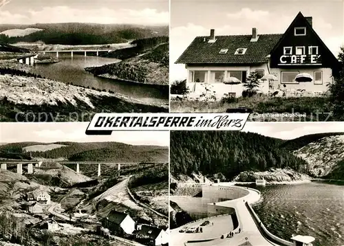 AK / Ansichtskarte Okertalsperre Sperrmauer Panorama Wiesenberghaeusel Kat. Goslar