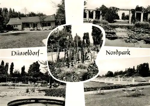 AK / Ansichtskarte Duesseldorf Nordpark Kat. Duesseldorf