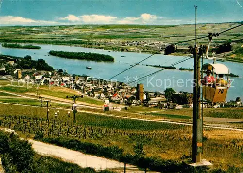 AK / Ansichtskarte Ruedesheim Rhein Seilbahn Niederwald Kat. Ruedesheim am Rhein