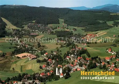 AK / Ansichtskarte Herrischried Fliegeraufnahme Kat. Herrischried