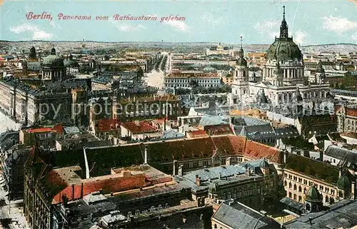 AK / Ansichtskarte Berlin Panorama vom Rathausturm gesehen Kat. Berlin