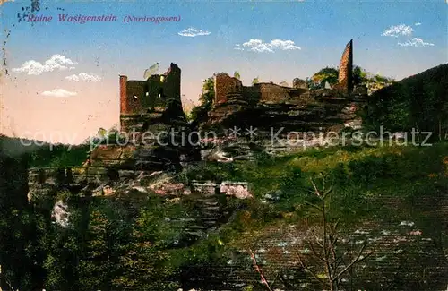 AK / Ansichtskarte Obersteinbach Elsass Burgruine Wasigenstein Kat. Obersteinbach