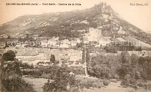 AK / Ansichtskarte Salins les Bains Panorama Fort Belin Centre de la Ville Kat. Salins les Bains