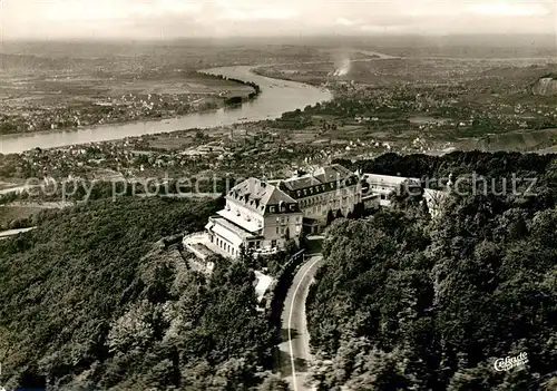 AK / Ansichtskarte Koenigswinter Fliegeraufnahme Hotel Petersberg Kat. Koenigswinter