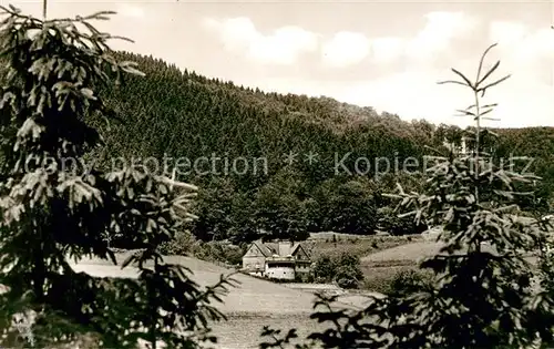 AK / Ansichtskarte Schwalefeld Muettererholungsheim Lommerke am Waldrand Kat. Willingen (Upland)