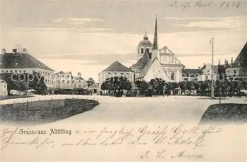 AK / Ansichtskarte Altoetting Kapellplatz Wallfahrtskirche Kat. Altoetting