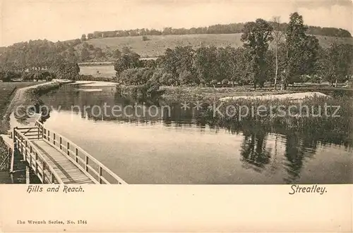 AK / Ansichtskarte Streatley Hills and Reach Nature Landscape Kat. South Bedfordshire