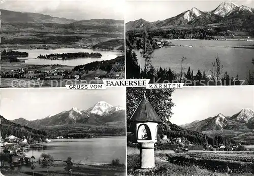 AK / Ansichtskarte Faakersee Panoramen Kat. Villach