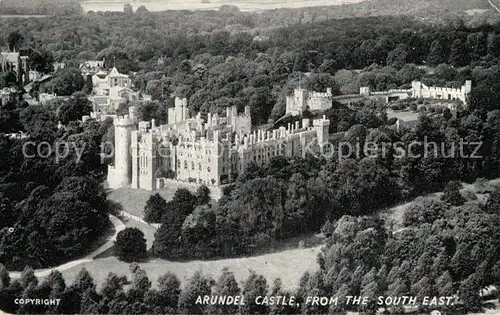 AK / Ansichtskarte Arundel Castle from the south east Kat. Arun