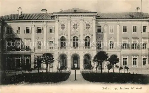 AK / Ansichtskarte Salzburg Oesterreich Schloss Mirabell Kat. Salzburg