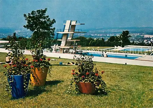 AK / Ansichtskarte Saarbruecken Schwarzenbergstrasse Freibad Kat. Saarbruecken