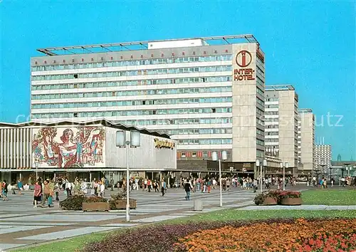 AK / Ansichtskarte Dresden Prager Strasse Interhotel Kat. Dresden Elbe