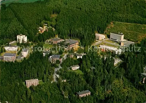 AK / Ansichtskarte Lippoldsberg Reha Zentrum Fliegeraufnahme Kat. Wahlsburg