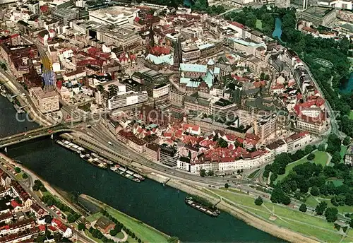 AK / Ansichtskarte Bremen Stadtzentrum Fliegeraufnahme Kat. Bremen