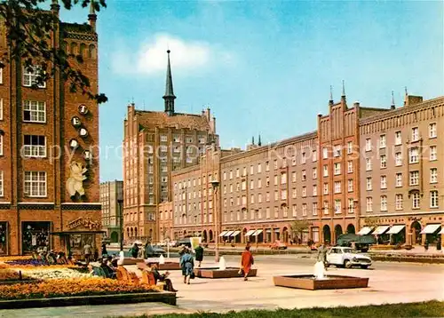 AK / Ansichtskarte Rostock Mecklenburg Vorpommern Lange Strasse Kat. Rostock