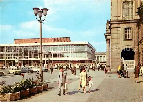 AK / Ansichtskarte Dresden Altmarkt mit Kulturpalast Kat. Dresden Elbe