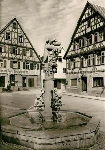 AK / Ansichtskarte Wiesensteig Marktplatz Kat. Wiesensteig