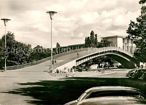 AK / Ansichtskarte Duesseldorf Aluminiumbruecke Kat. Duesseldorf