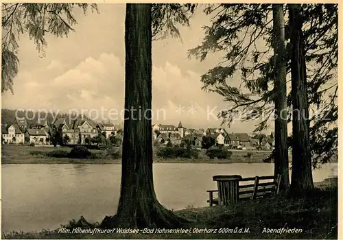 AK / Ansichtskarte Bad Wiessee Hahnenklee Abendfrieden Kat. Bad Wiessee