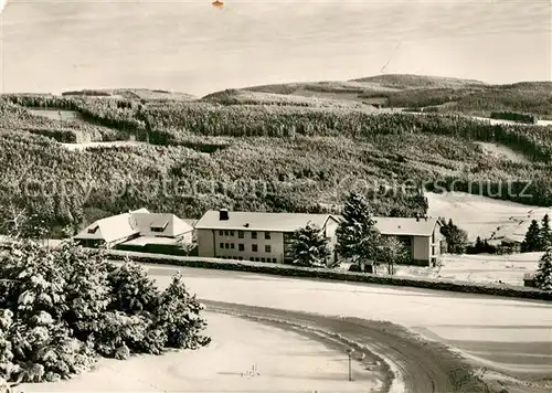 AK / Ansichtskarte Falkau Erholungsheim Haus Gertrud Winterlandschaft Kat. Feldberg (Schwarzwald)