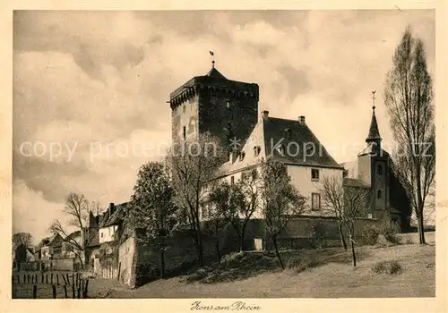 AK / Ansichtskarte Zons Burg Kat. Dormagen