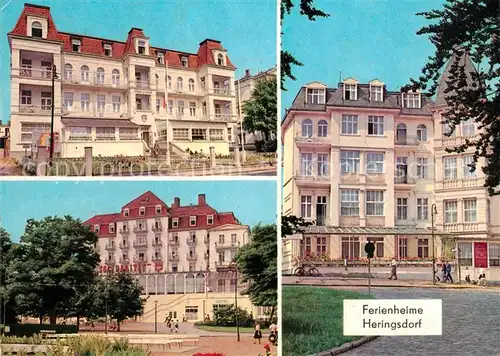 AK / Ansichtskarte Heringsdorf Ostseebad Usedom Ferienheime Kat. Heringsdorf