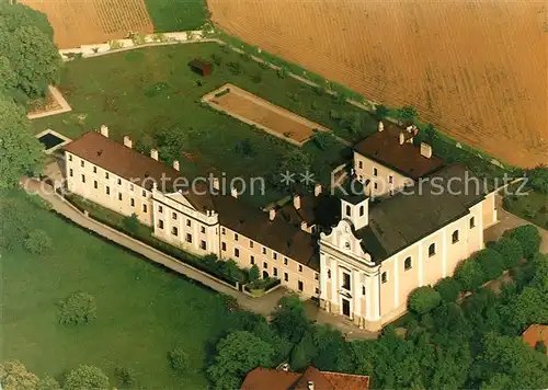 AK / Ansichtskarte Pottenbrunn Wallfahrtskirche Maria Jeutendorf Fliegeraufnahme Kat. St. Poelten