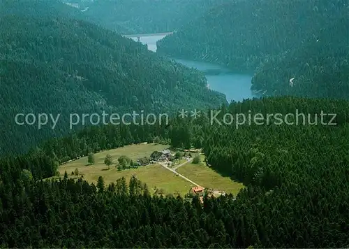 AK / Ansichtskarte Zwieselberg Freudenstadt Fliegeraufnahme mit Talsperre Kleine Kinzig Kat. Freudenstadt