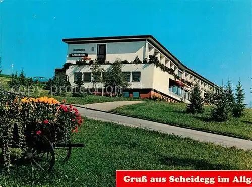 AK / Ansichtskarte Scheidegg Allgaeu Kurklinik Sonnenalm Kat. Scheidegg