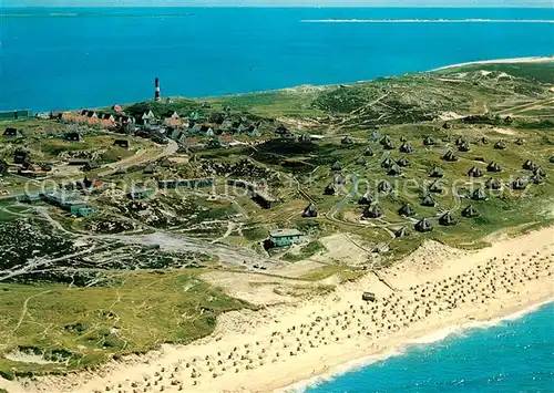 AK / Ansichtskarte Hoernum Sylt Fliegeraufnahme Kat. Hoernum (Sylt)