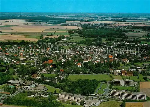 AK / Ansichtskarte Bad Westernkotten Hellweg Sole Thermen mit Freibecken Fliegeraufnahme Kat. Erwitte