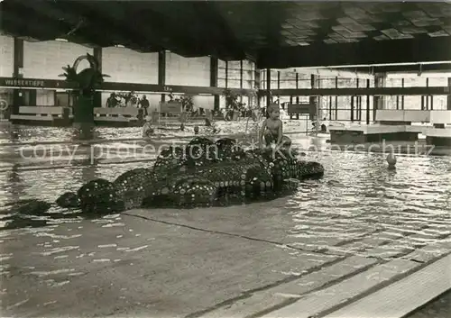 AK / Ansichtskarte Zinnowitz Ostseebad Feriendienst IG Wismut Meerwasserhallenbad