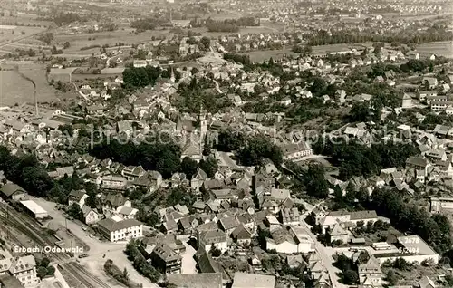 AK / Ansichtskarte Erbach Odenwald Fliegeraufnahme Kat. Erbach