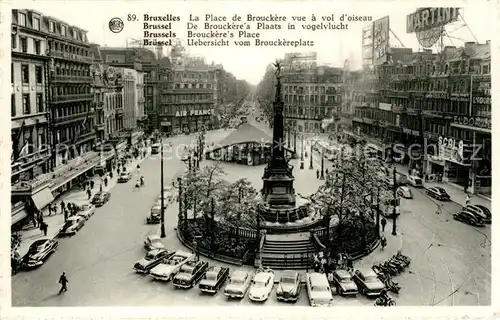 AK / Ansichtskarte Bruxelles Bruessel Brouckeres Place Kat. 