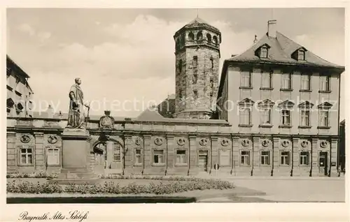 AK / Ansichtskarte Bayreuth Altes Schloss Kat. Bayreuth