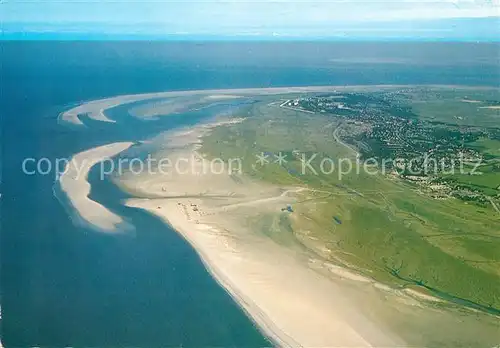 AK / Ansichtskarte Peter Ording St Fliegeraufnahme Kat. Sankt Peter Ording