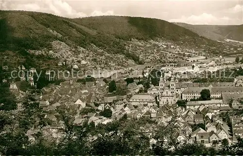 AK / Ansichtskarte Amorbach Panorama Blick vom Wolkmann Kat. Amorbach