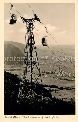 AK / Ansichtskarte Seilbahn Breitenberg Pfronten  Kat. Bahnen