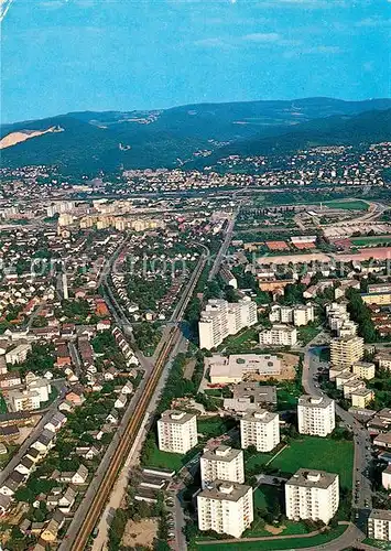 AK / Ansichtskarte Weinheim Bergstrasse Fliegeraufnahme  Kat. Weinheim