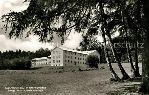 AK / Ansichtskarte Bad Alexandersbad Ev Luth Volkshochschule Kat. Bad Alexandersbad