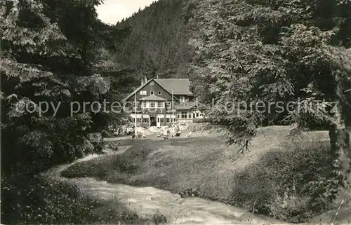 AK / Ansichtskarte Tabarz HOG Massemuehle im Tauchagrund Kat. Tabarz Thueringer Wald