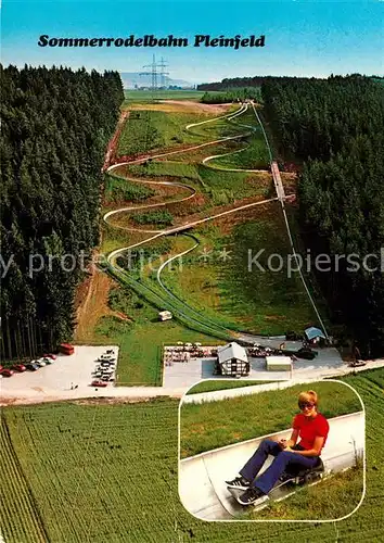 AK / Ansichtskarte Pleinfeld Sommerrodelbahn Kat. Pleinfeld