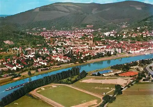 AK / Ansichtskarte Eberbach Neckar Fliegeraufnahme Kat. Eberbach