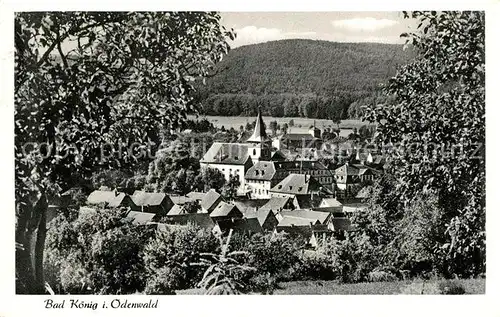 AK / Ansichtskarte Bad Koenig Odenwald Ortsblick Kat. Bad Koenig