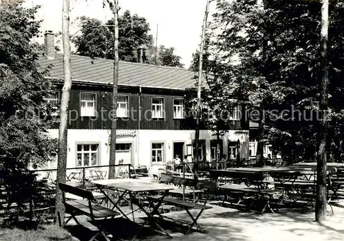 AK / Ansichtskarte Saechsische Schweiz Berggaststaette Fels Lilienstein Kat. Rathen Sachsen